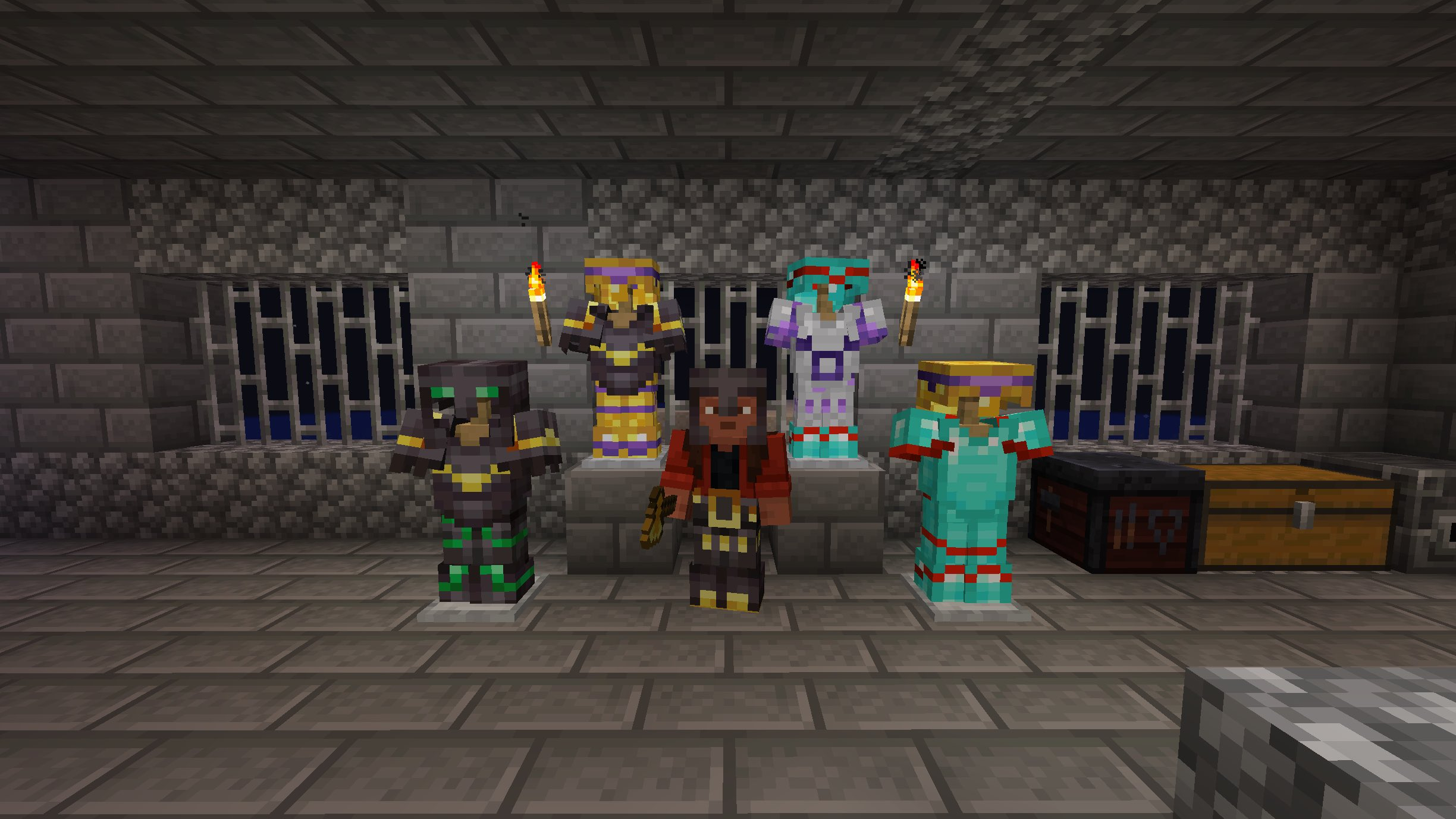 The next major Minecraft 1.20 feature is personalized armor trims