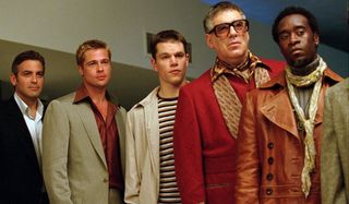 Ocean's Eleven part of the crew lined up for action