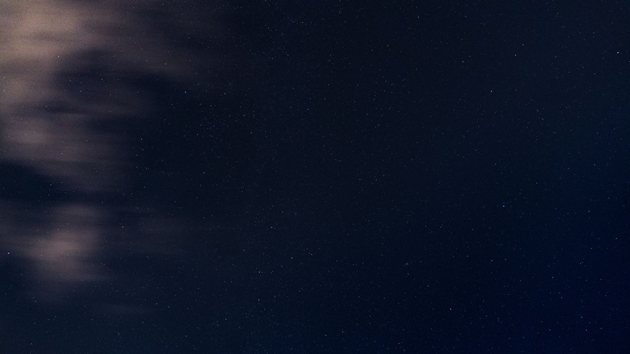 stars in the night sky