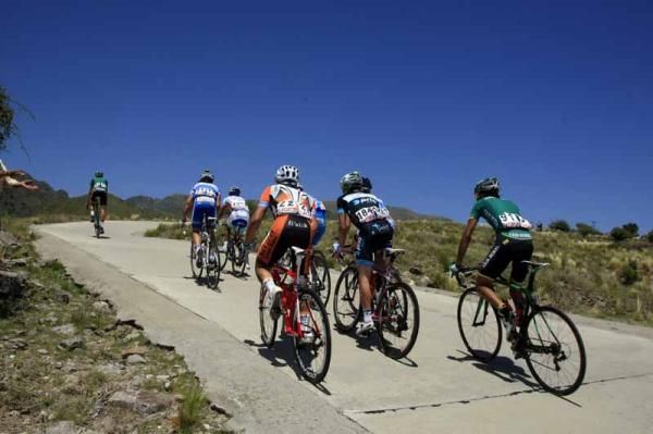 The stage 6 break at the Tour de San Luis