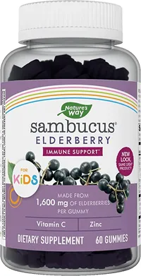 Nature's Way Sambucus Elderberry Kid's Gummies | Was $20.99 Now $14.97 at Amazon