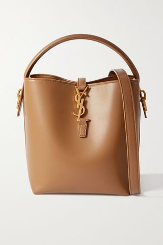 Le 37 Small Leather Bucket Bag
