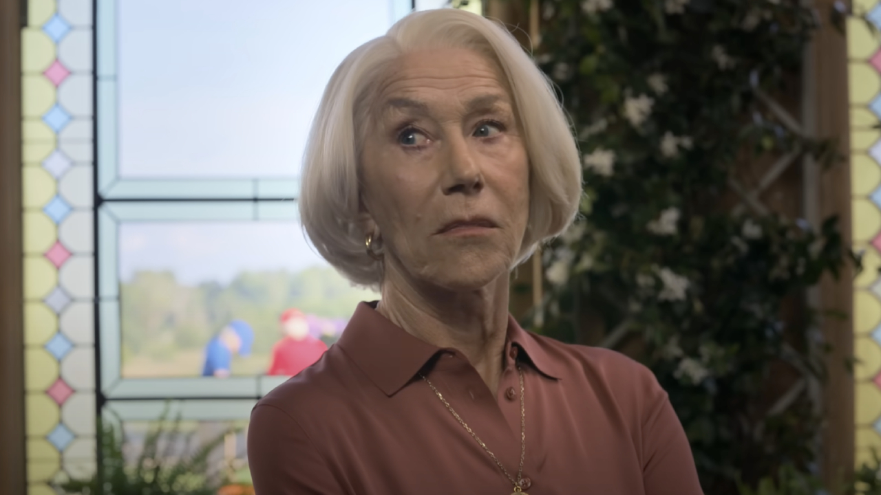 Helen Mirren as Elizabeth Best in The Thursday Murder Club.