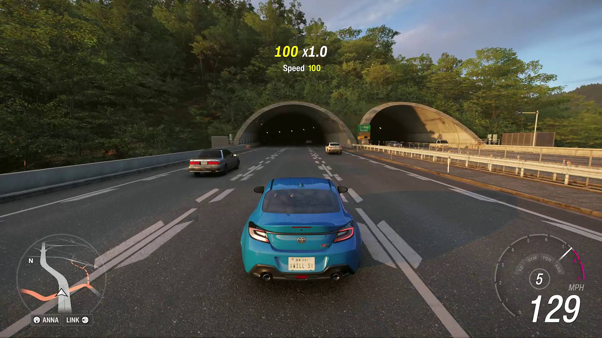 Forza Horizon 6 toyota GR86 speed skills