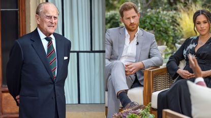 prince philip prince harry meghan markle interview