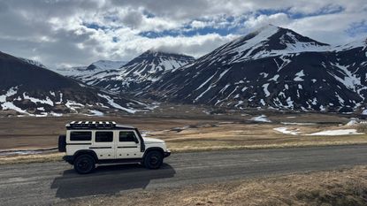 Ineos Grenadier in Iceland
