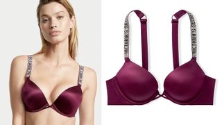 Victoria’s Secret Very Sexy Bombshell Add 2 Cups Shine Strap Push Up Bra