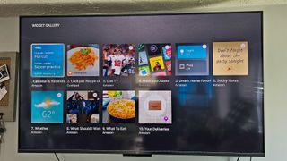 Widget Gallery for Ambient Experience on Amazon Fire TV Omni QLED