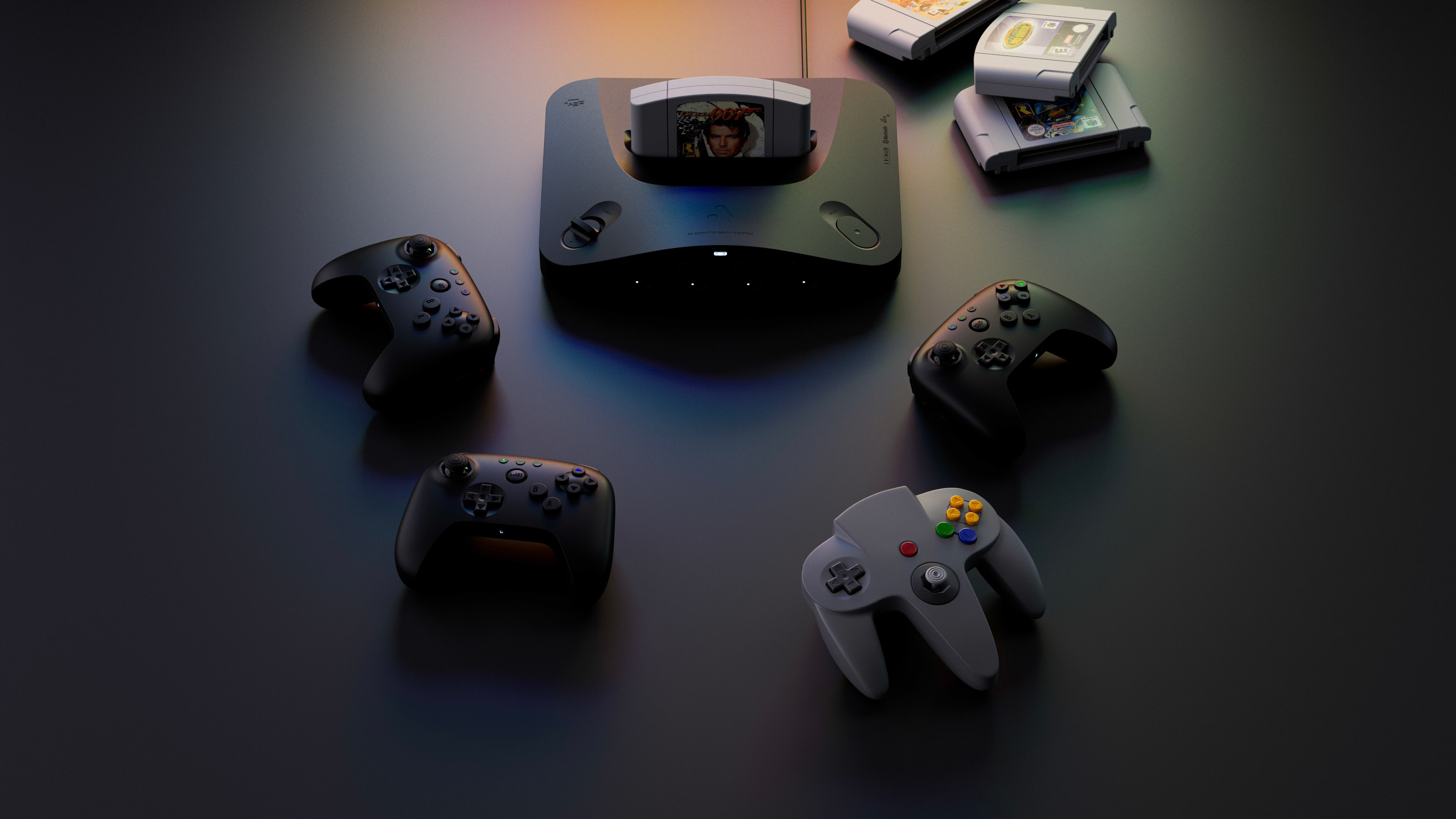 Analogue 3D and controllers