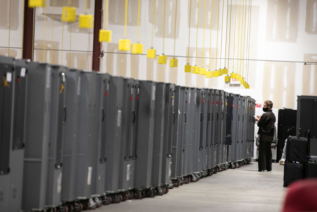 Georgia ballot counting.