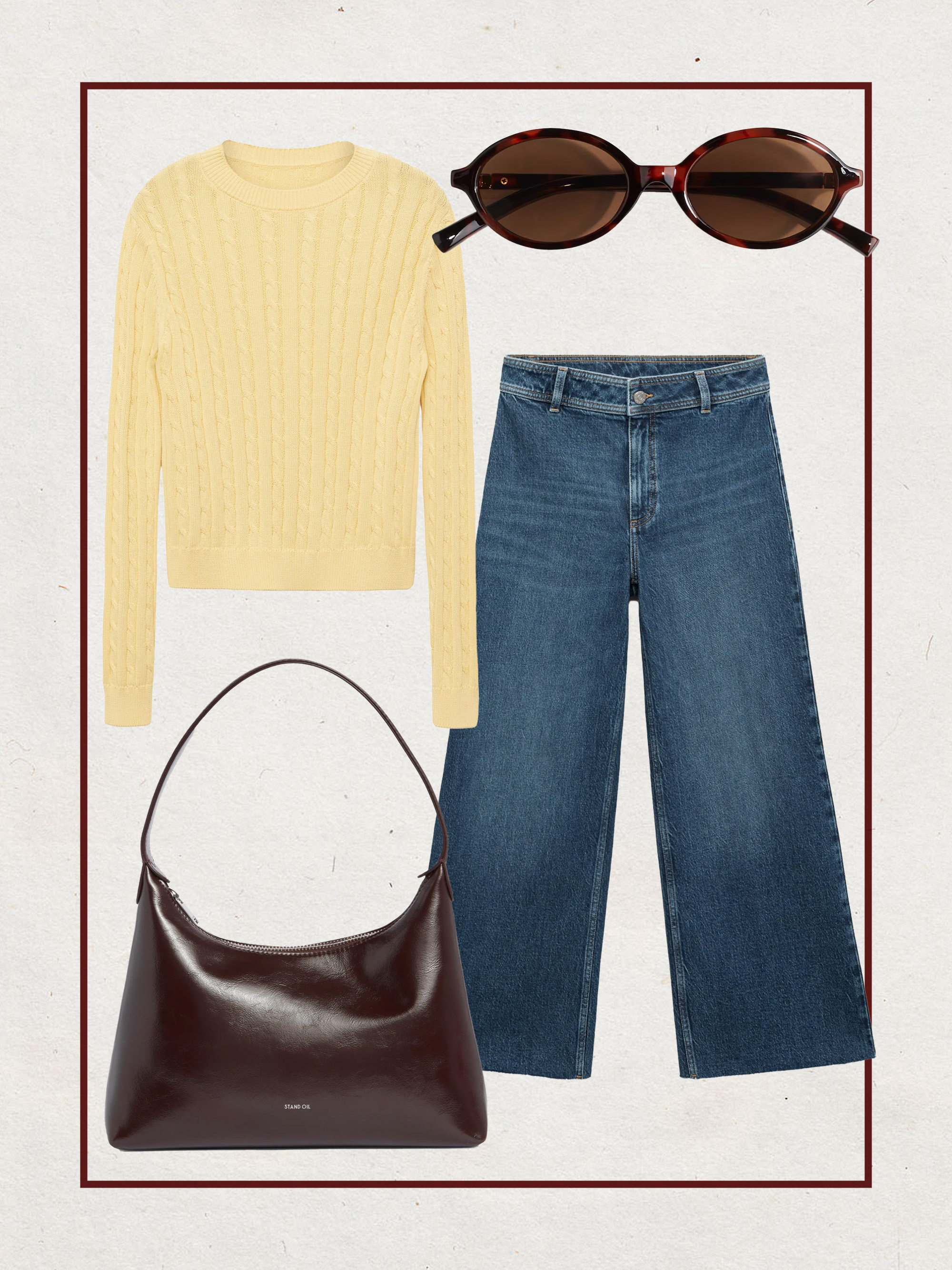 Photo of affordable fall outfit.