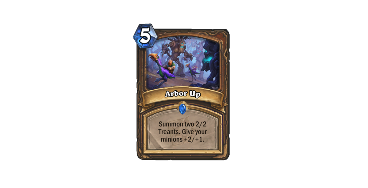 A card from the Darkmoon Races mini-set