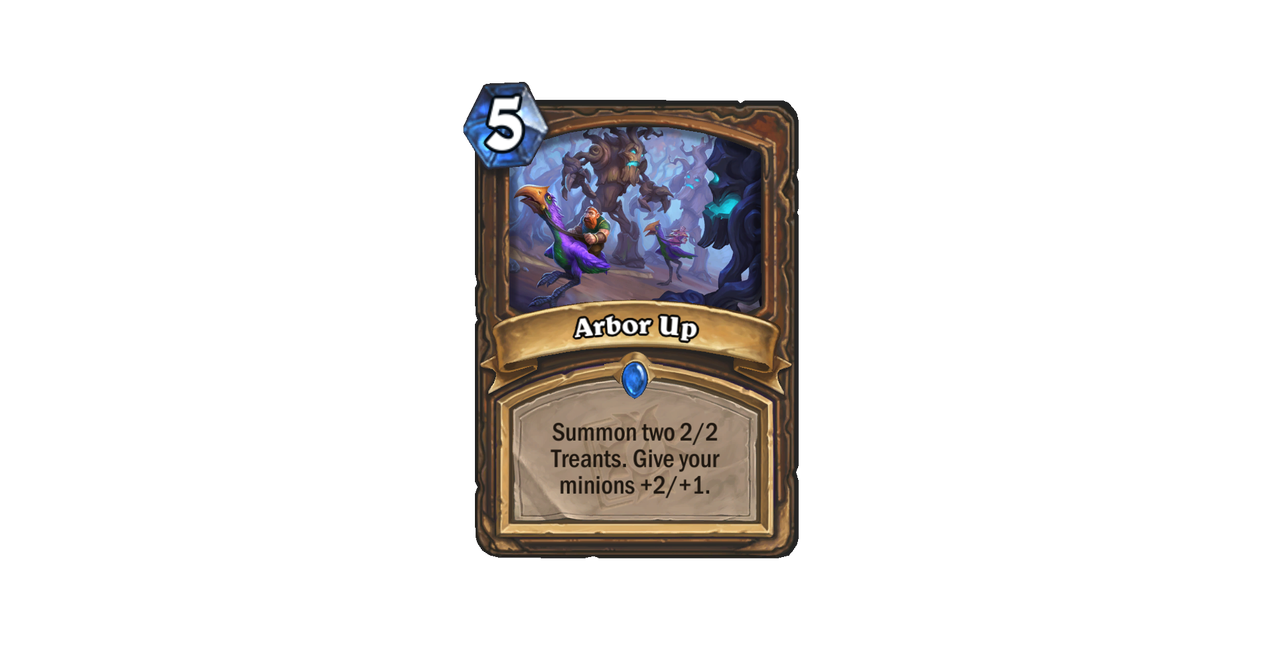 A card from the Darkmoon Races mini-set