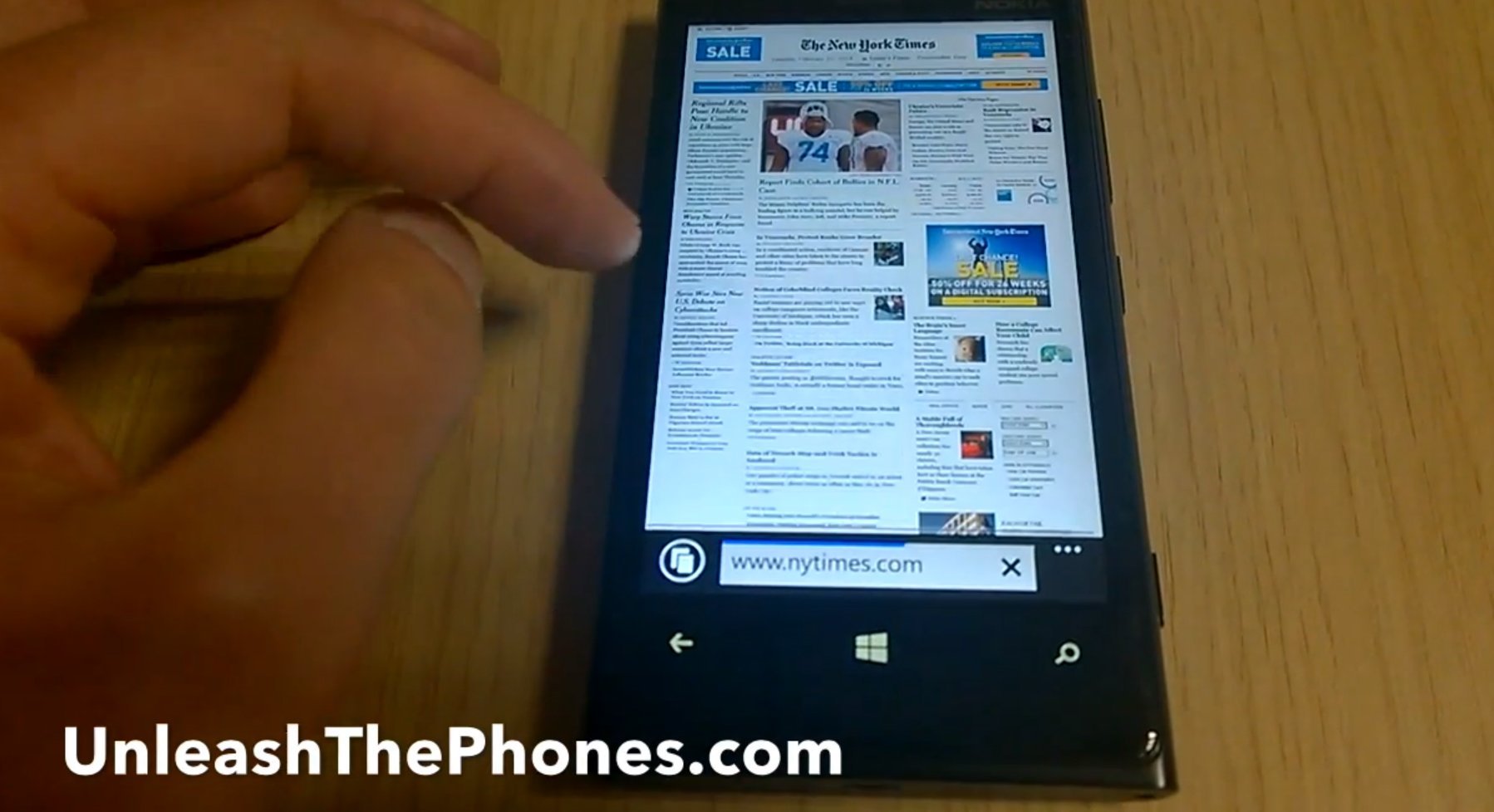 Internet Explorer 11 for Windows Phone 8.1 teased in hands-on video |  Windows Central