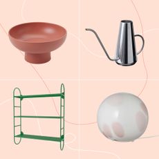 IKEA's new-in products on a pink background