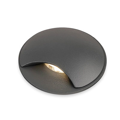 Graphite Integrated LED Metal Well Light from Wayfair