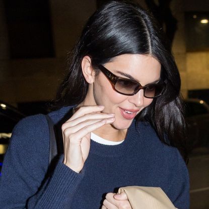 Kendall Jenner styled The Row's Ophelia sweater in her newest Instagram post