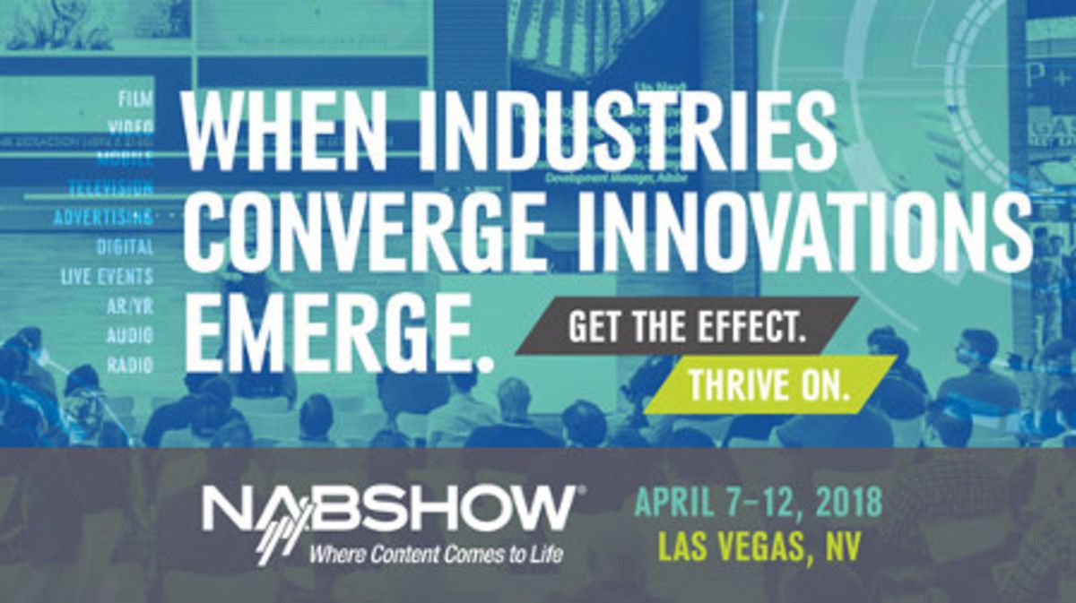 NAB Show Previewing Future of Content Production in New Session TV Tech