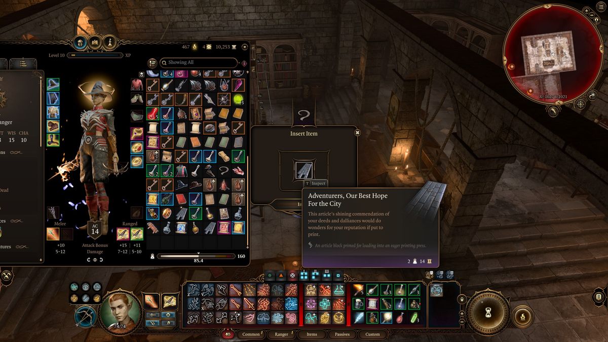 Baldur's Gate 3 Stop the Presses - Inserting a new headline