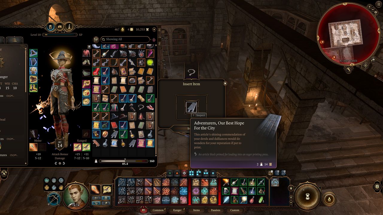 Baldur's Gate 3 Stop the Presses - Inserting a new headline