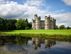 Fig 1: Cluny Castle today. The Z-plan tower of 1604 is encased to the left. Cluny Castle in Aberdeenshire. ©Paul Highnam for Country Life