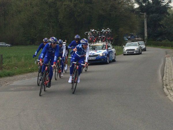 FDJ take a close look at the Liege-Bastogne-Liege