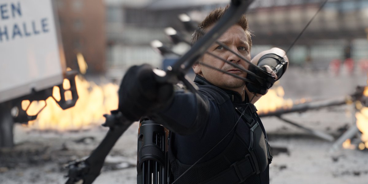 Jeremy Renner as Hawkeye