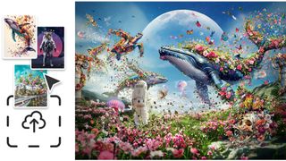 A graphic depicting Adobe Firefly Custom Models