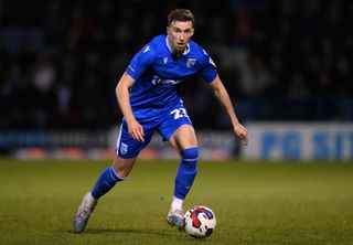 Gillingham season preview 2023/24 Conor Masterson of Gillingham during the Sky Bet League Two between Gillingham and Crewe Alexandra at MEMS Priestfield Stadium on March 21, 2023 in Gillingham, 