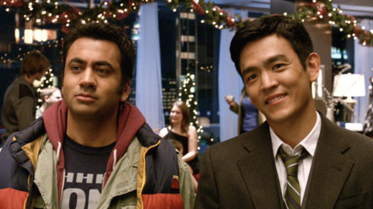 kal penn and john cho in a very harold &amp; kumar christmas