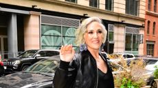 Ricki Lake wearing an all black outfit