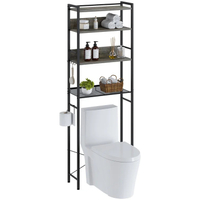 Freestanding Over-The-Toilet Storage System, Wayfair