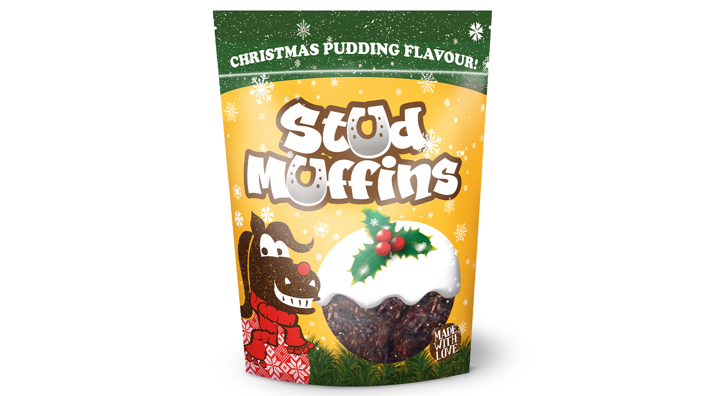 Stud Muffins Christmas Pudding Flavour