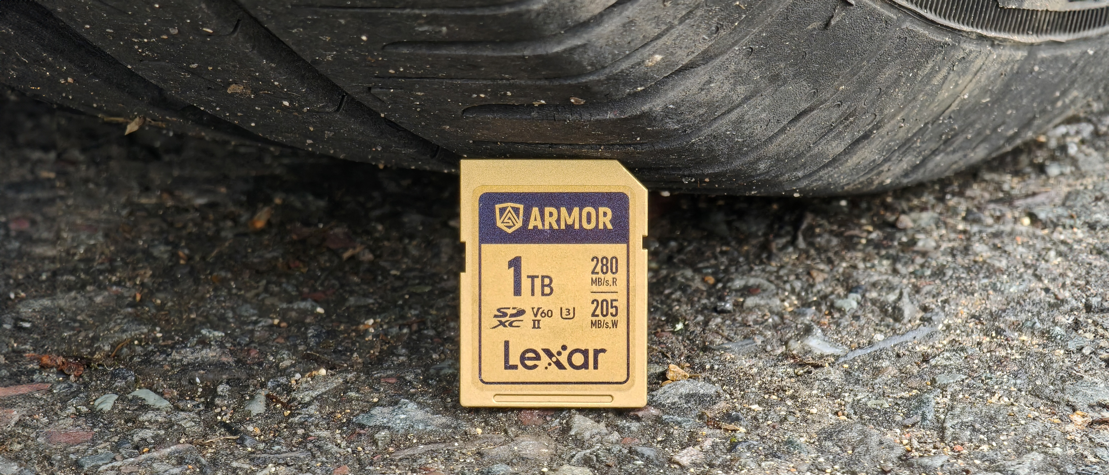 Lexar ARMOR GOLD UHS-II SDXC memory card