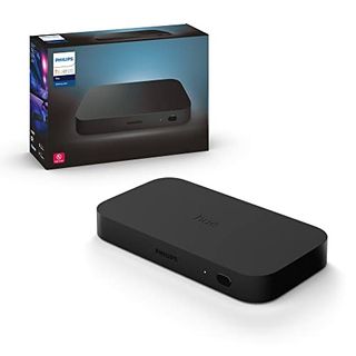 Philips Hue Play Hdmi Sync Box - Requires Hue Bridge - Supports Dolby Vision, Hdr10+ and 4k - Control With Hue App - Compatible With Alexa, Google Assistant, and Apple Homekit