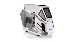 Thermaltake AH T200 Snow Micro Chassis against a white background