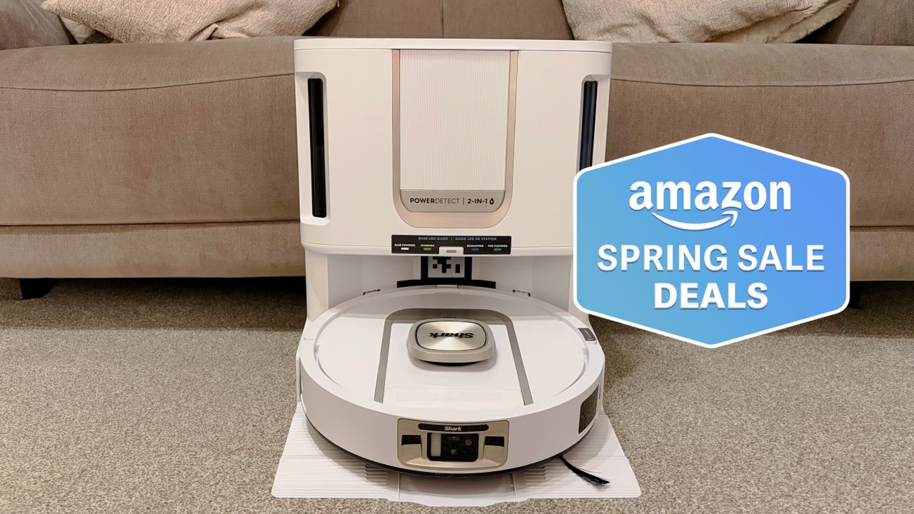 I use this Shark robot vacuum every day. It just hit its lowest-ever price ahead of Amazon's Big Spring Sale, and I totally recommend it