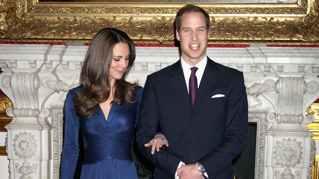 Kate Middleton and Prince William engagement photograph
