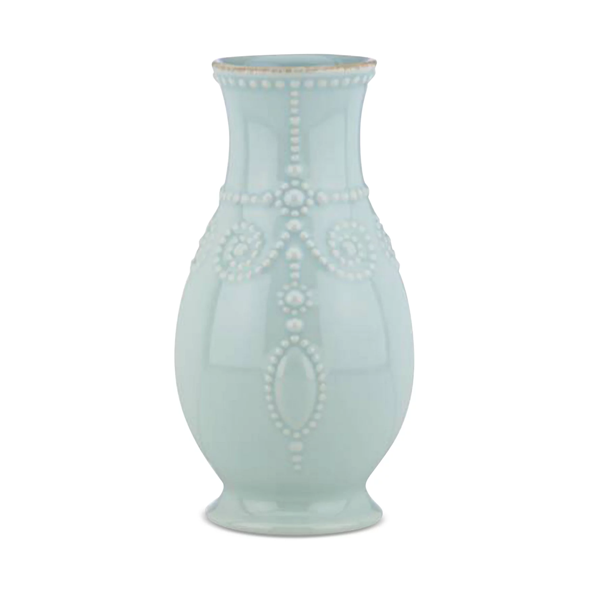 a blue vase