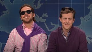 Ryan Gosling and Alex Moffat on Weekend Update as Guy Who Just Joined Soho House and Guy Who Just Bought A Boat.