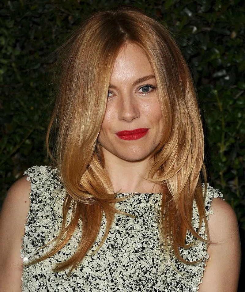 Sienna Miller's Strawberry Blonde Shade: Low maintenance hair color ideas