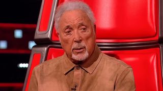 Sir Tom Jones is shown as a coach on The Voice UK.