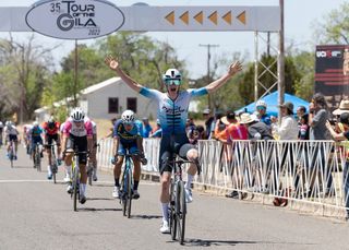 Tyler Stites (Project Echelon racing) was second wheel coming out of the final corner and first across the line.
