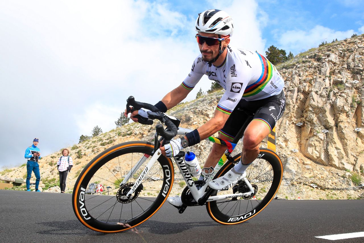 Tour de France 2021 108th Edition 11th stage Sorgues Malaucene 1989 km 07072021 Julian Alaphilippe FRA Deceuninck QuickStep photo Luca BettiniBettiniPhoto2021