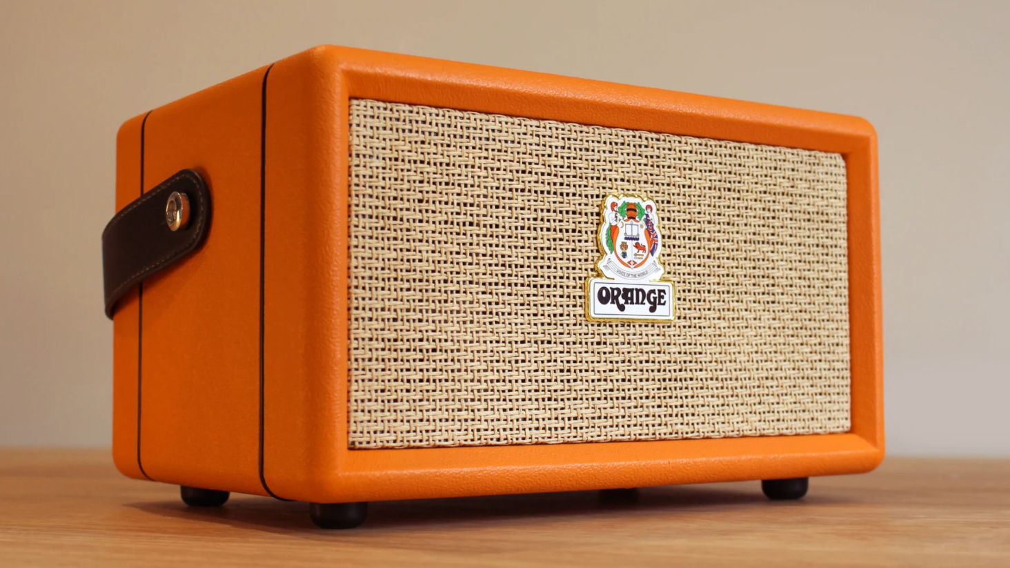 Guitar amp giant Orange unveils its first tolex-covered Bluetooth