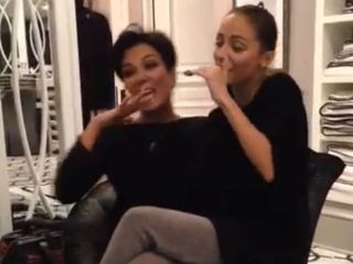 Nicole Richie debuts her rapping skills with Kris Jenner