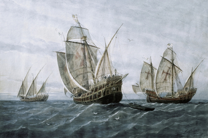 In 1492, Columbus sailed the oceans blue. And brought back syphilis.