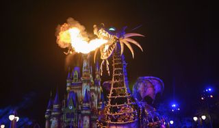 Maleficent Dragon Float