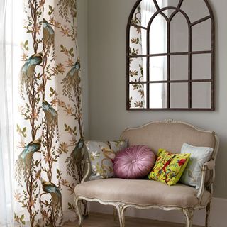 bird curtains homes and interiors