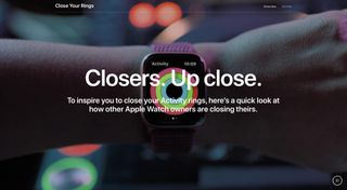Close Your Rings website